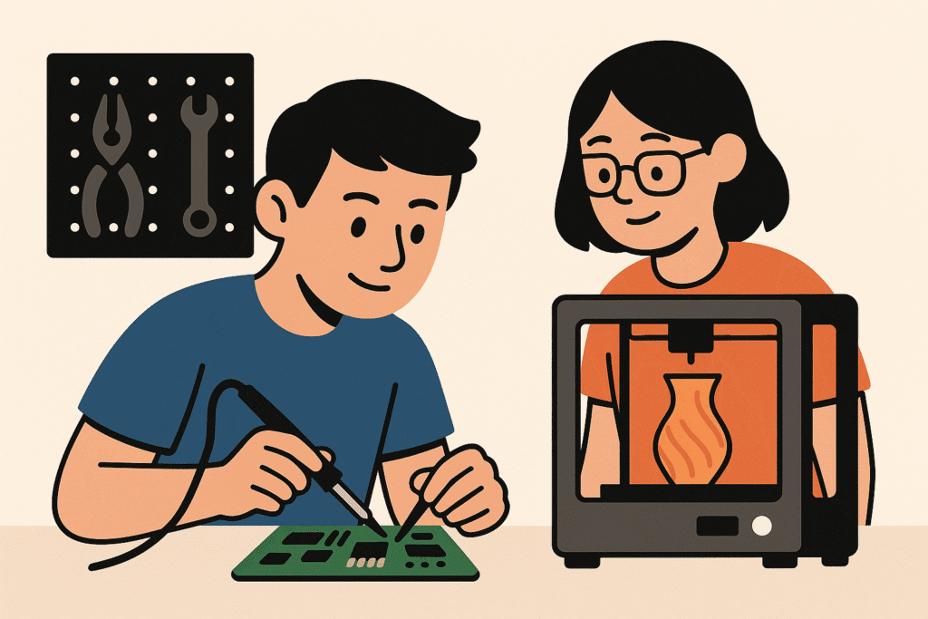Công Nghệ Là Cốt Lõi Để Kiến Thiết Tương Lai – Gen Z Việt làm việc ở FabLab