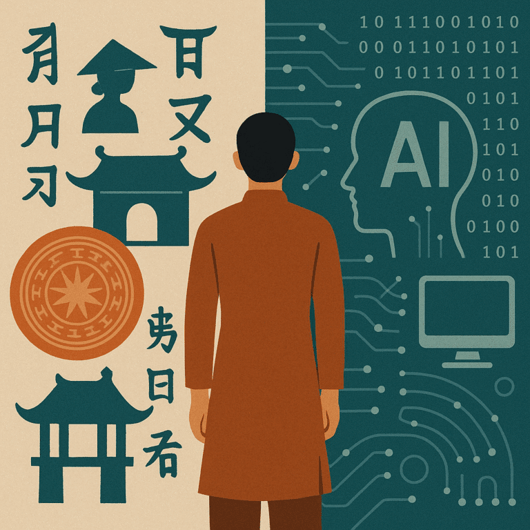 Văn hóa không đứng ngoài thế giới: hình ảnh người Việt giữa truyền thống và công nghệ.