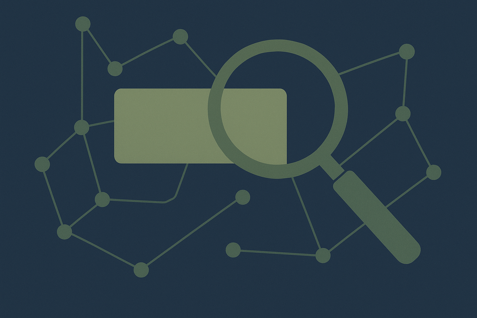 Minh hoạ phản biện bằng kính lúp soi giả định nền giữa mạng lưới quan hệ